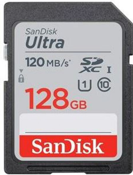 SanDisk Ultra SDXC Card UHS-I - 128GB