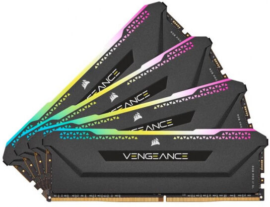 Corsair 128 GB DDR4-RAM - 3200MHz - (CMH128GX4M4E3200C16) Corsair Vengeance RGB PRO SL Kit CL16