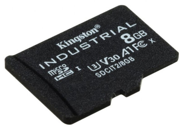 Kingston Industrial Temperature Gen2 R100 microSDHC Card / UHS-I U3, A1, Class 10 - 8GB