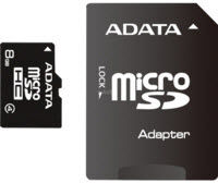 A-Data microSDHC Card Turbo - 8GB - Class4