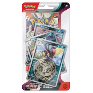 POKeMON P-EN SV03 Obsidian Flames PREMIUM Checklane Blister (16er)