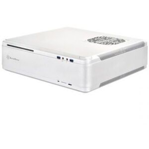 Silverstone ssT-FTZ01S Fortress Mini-ITX Gehäuse - silber