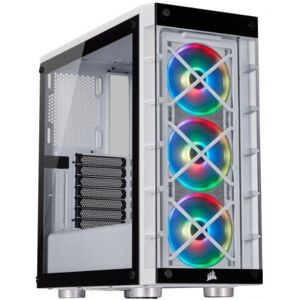 Corsair Crystal 465X Tempered Glass Smart Case - Weiss