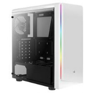 Aerocool Rift White - Midi-Tower Weiss/Schwarz mit Seitenfenster