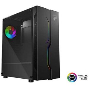 MSI MAG Vampiric 010X - Midi-Tower Black / Tempered Glass / RGB Fan