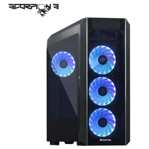 Chieftec Scorpion 3 - Midi-Tower / Tempered Glass