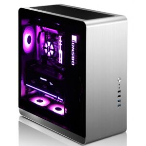 Jonsbo UMX4 - Midi-Tower Tempered Glass - silber