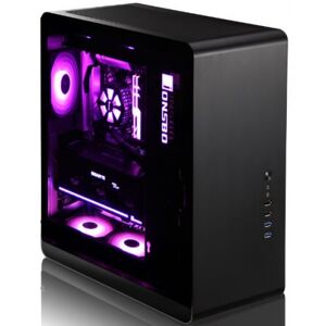 Jonsbo UMX4 - Midi-Tower Tempered Glass - schwarz