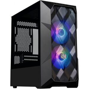 Cooler Master TD300 Mesh - Midi-Tower / ARGB / Tempered Glass - Schwarz