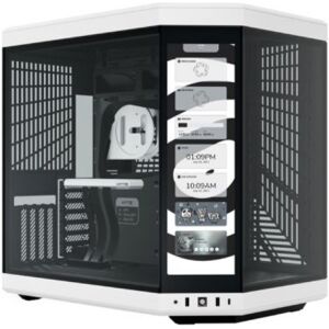 Divers Hyte Y70 Touch - Midi-Tower White / Tempered Glass