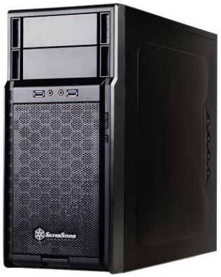 Silverstone ssT-PS08B USB3 - Precision Mini-Tower Black