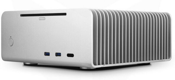 Streacom ST-FC8S Alpha HTPC Aluminium Gehäuse - silber