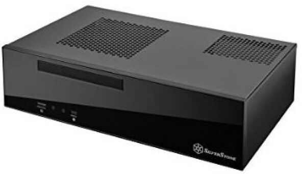 Silverstone ssT-ML09B - HTPC-Gehäuse - Schwarz