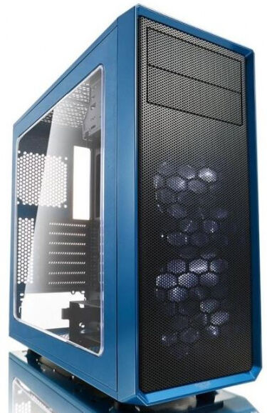 Fractal Design Focus G - Midi-Tower Blau mit Seitenfenster-Kit