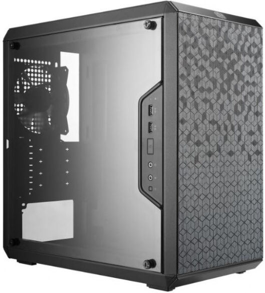 Cooler Master MasterBox Q300L - Midi-Tower Schwarz mit Seitenfenster