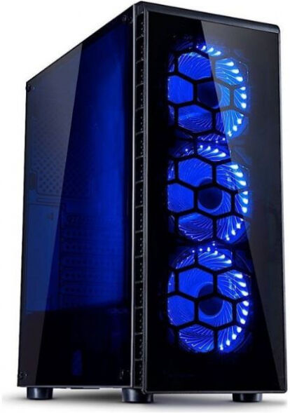 Inter-Tech CXC2 - Gaming Midi-Tower BlueLED