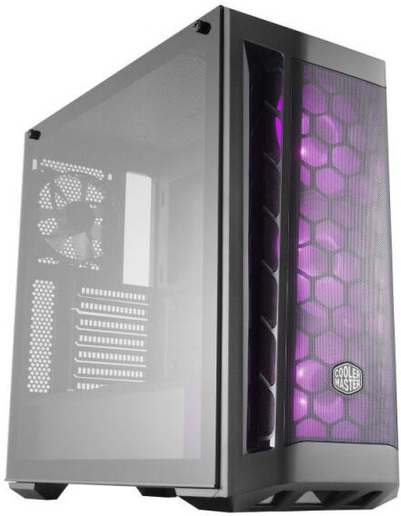 Cooler Master MasterBox MB511 RGB - Midi-Tower-Gehäuse Tempered Glass - Schwarz