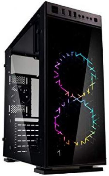 Kolink Inspire K1 RGB - Midi-Tower Tempered Glass - schwarz