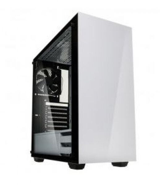 Kolink Stronghold Midi-Tower - Tempered Glass - Weiss