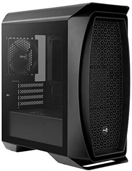 Aerocool Aero One Mini - Midi-Tower mit Seitenfenster - Schwarz