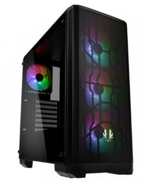 BitFenix Nova Mesh TG A-RGB - Midi-Tower / Tempered Glass - schwarz