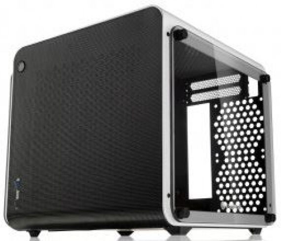 Raijintek METIS EVO TG - Mini-ITX-Gehäuse / Tempered Glass - Weiss