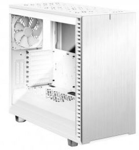 Fractal Design Define 7 White TG Midi-Tower - Tempered Glass, gedämmt, Weiss