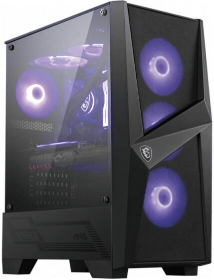 MSI MAG Forge 101M - Midi-Tower Schwarz