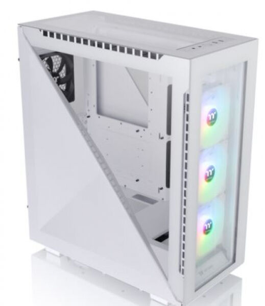 Thermaltake Divider 500 TG Snow ARGB - Midi-Tower Weiss