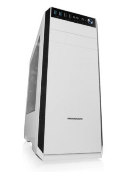 Modecom Oberon Pro - Midi-Tower - Weiss