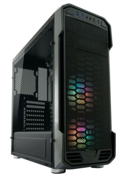 LC-Power Gaming 984B-RGB Dragonslayer 2 - Midi-Tower Schwarz