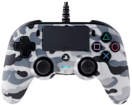 Nacon - Wired Compact Controller / Colorange Edition Camo Grey - PS4