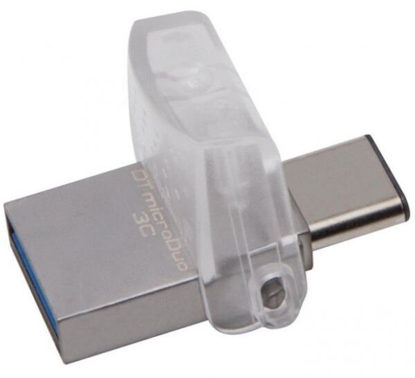 Kingston DataTraveler MicroDuo 3C - USB-C 3.0/USB-A 3.0 Stick - 64GB