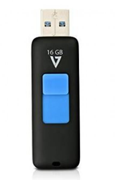 V7 VideoSeven FlashDrive USB3-Stick Schwarz - 16GB