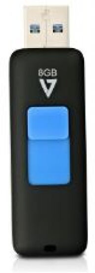 V7 FlashDrive USB3 - Black - 8GB