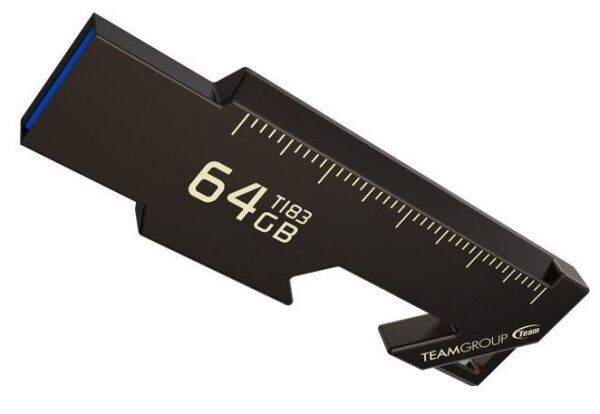 Team Group T183 - USB3-Stick Schwarz - 64GB