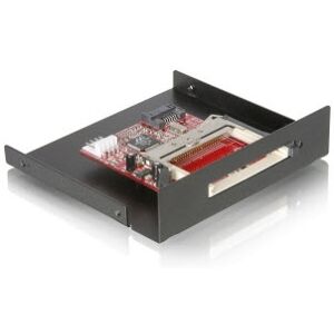 DeLock 91635 - SATA Card Reader 3.5 zu Compact Flash Typ I / II und IBM Micro Drive