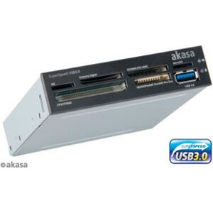 Akasa AK-ICR-14 USB 3.0 6-Port Card Reader 3.5 Zoll - black/white