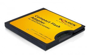 DeLock 61796 - Compact Flash Adapter für SD / MMC Speicherkarten