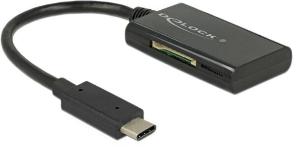 DeLock 91740 - USB 3.1 Gen 1 Card Reader USB Type-C Stecker 4 Slots