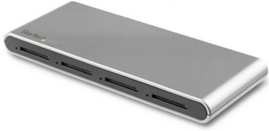 StarTech.com Startech 4SD4FCRU31C - USB-C Kartenleser 4 Slot - SD Karte - USB 3.1 (10Gbit/s) - SD4.0 / UHS-II