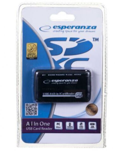 Esperanza EA117 - Kartenleser USB2.0