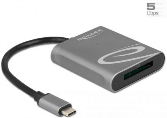 DeLock 91741 - USB Type-C Card Reader für XQD 2.0 Speicherkarten