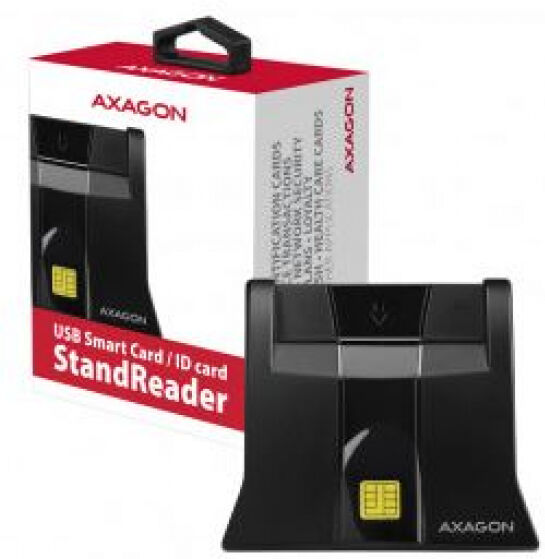 Axagon CRE-SM4 - USB Smart Card Reader - USB 2.0