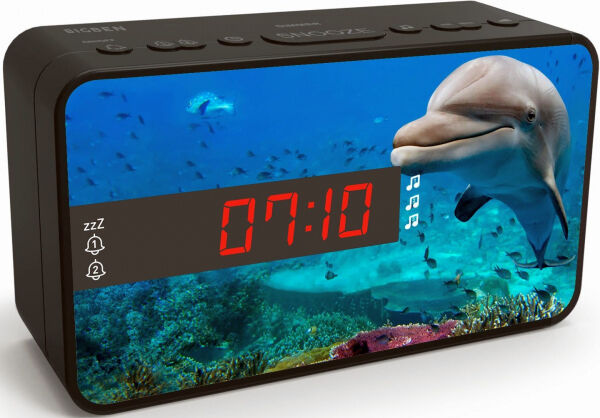 Bigben - Alarm Clock R16 - Animals [incl. 3 front panels]