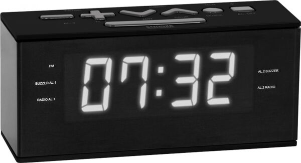 Bigben - Radiowecker RR60 - black