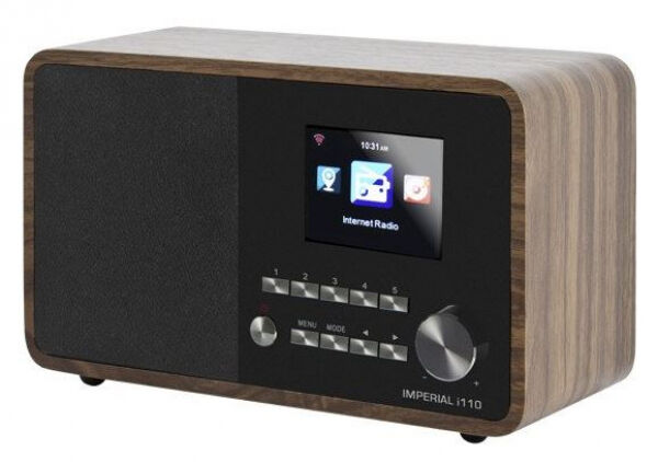 DigitalBox Imperial i110 - Internet-Radio mit Farbdisplay - Holzoptik