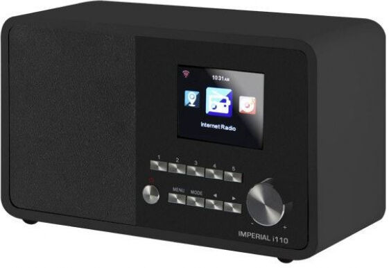 DigitalBox Imperial i110 - Internet-Radio mit Farbdisplay - Schwarz