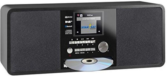 Imperial DABMAN i200 - CD / Internet Radio / DAB+ / UKW - Schwarz