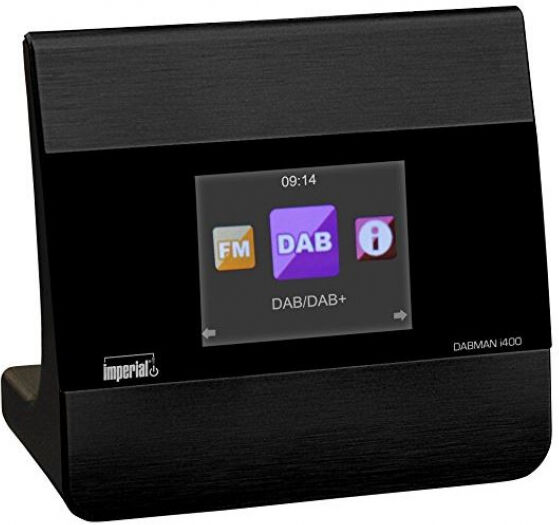 Imperial DABMAN i400 - Internet Radio / DAB+ / UKW - Schwarz